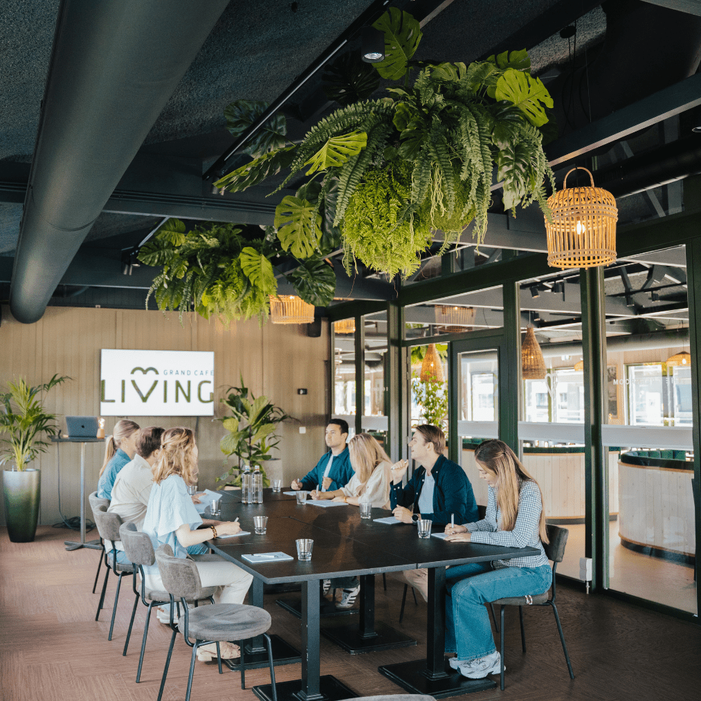 blok green room grand café living Utrecht