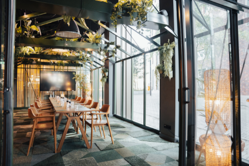 Green Room Grand Café LIVING Amsterdam