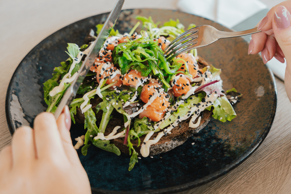 Sandwich zalm Grand Café LIVING