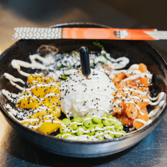 Zalm bowl Grand Café LIVING