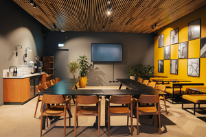 yellow room grand café living Amsterdam