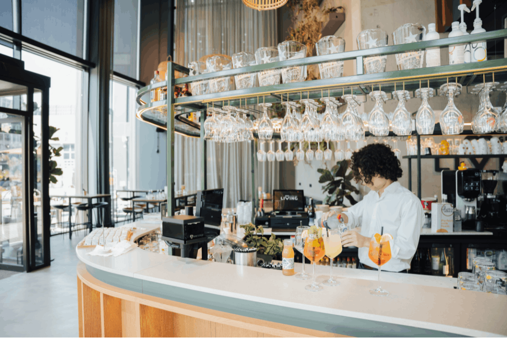 bar borrelhoek grand café living amsterdam